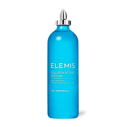 ELEMIS Cellutox Active Body Oil | Lightweight, Scented Anti-Cellulite Oil Deeply Nourishes, Detoxifies, and Stimulates the Body and Mind | 100 mL , 3.3 Fl Oz (Pack of 1)