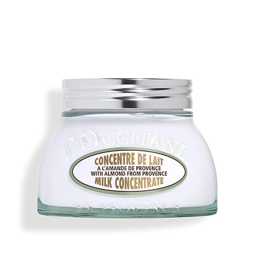 L'Occitane Almond Milk Concentrate: 48 Hour Hydration*, Smooth, Visibly Firm Skin, Delicious Scent, With Almond Oil, Soften Skin