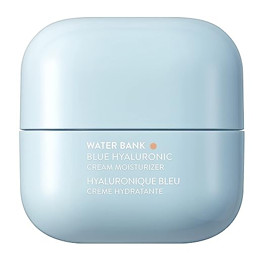 LANEIGE Water Bank Blue Hyaluronic Cream Moisturizer: Hydrate and Nourish