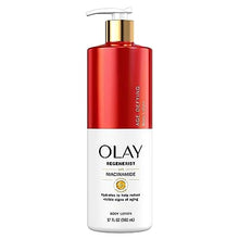 Load image into Gallery viewer, Olay Body Lotion for Women, Age Defying &amp; Hydrating Dry Skin with Niacinamide 17 fl oz (Pack of 4)

