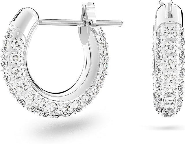 Swarovski Stone Crystal Pierced Hoop Earring Jewelry Collection