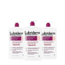 Load image into Gallery viewer, Lubriderm Advanced Therapy Fragrance-Free Moisturizing Lotion with Vitamins E and Pro-Vitamin B5, Intense Hydration for Extra Dry Skin, Non-Greasy Formula, Pack of Three, 3 x 24 fl. oz
